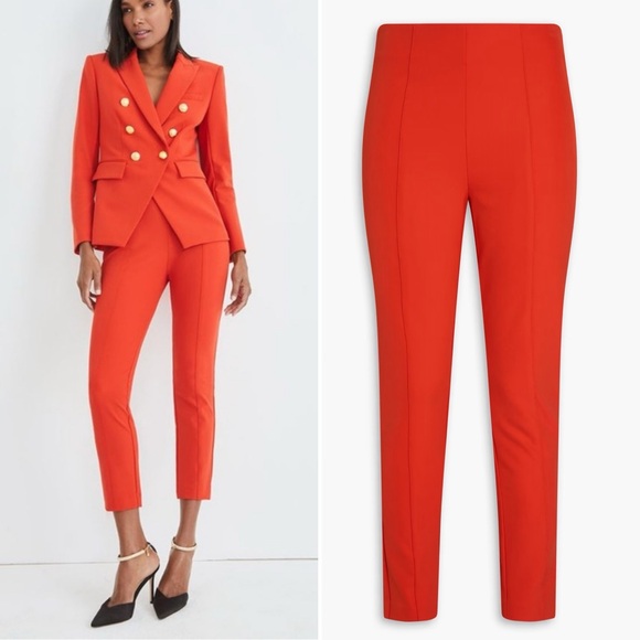 Veronica Beard Honolulu red pants 4 - Picture 1 of 6